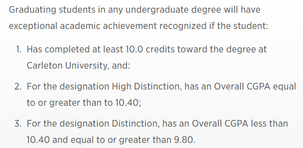 卡尔顿大学申诉